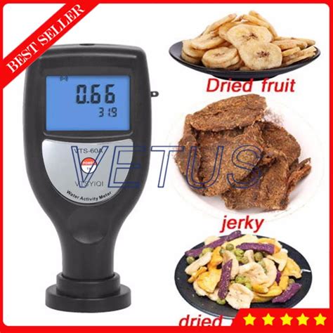 custom food moisture meter|water activity meter for meat.